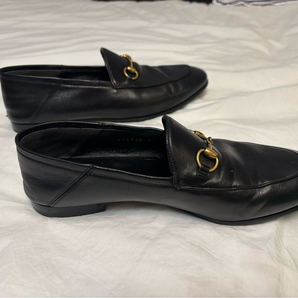 Women's GUCCI Brixton Collapsible Apron Toe Loafer - Picture 6 of 11